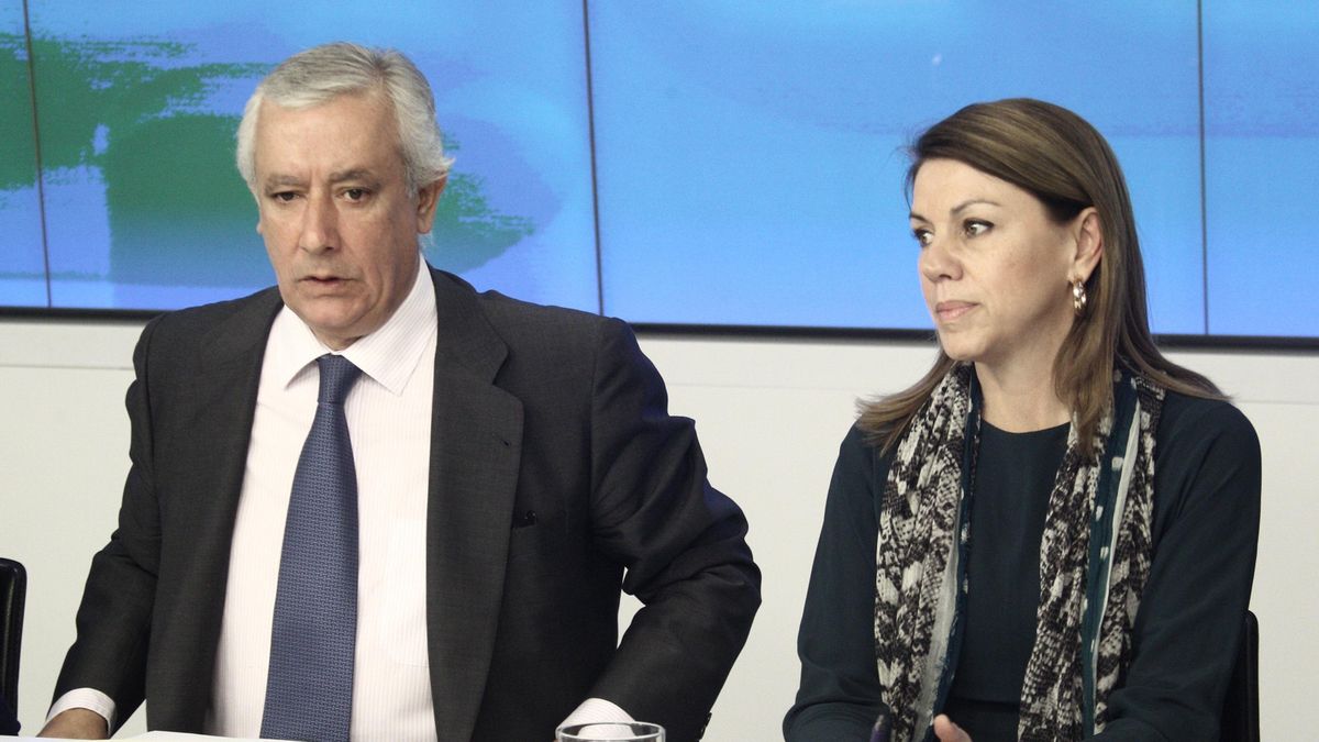 Javier Arenas y María Dolores de Cospedal