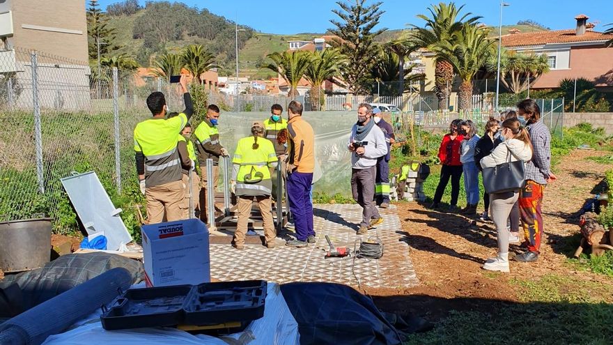 Instalación de una estación de compostaje comunitario en San Benito