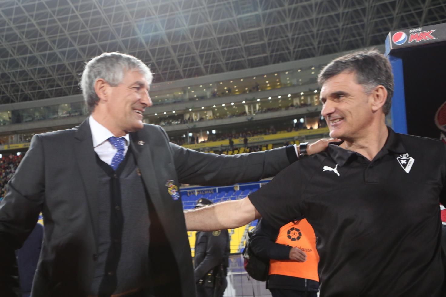 Partido de vuelta de la Copa del Rey entre la UD Las Palmas y el Eibar en el Estadio de Gran Canaria.