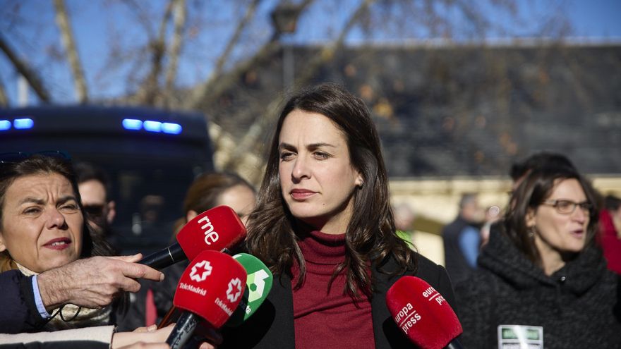 La portavoz de Más Madrid en el Ayuntamiento y candidata a la alcaldía madrileña, Rita Maestre.