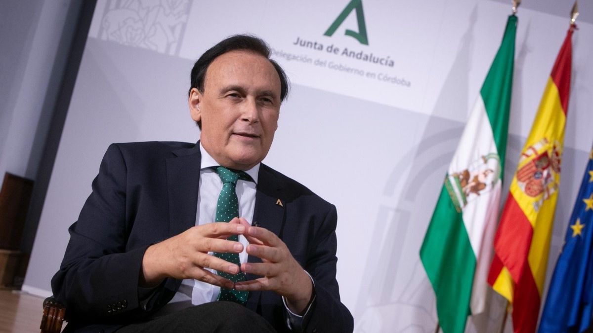 El consejero de Universidad, Investigación e Innovación de la Junta de Andalucía, José Carlos Gómez Villamandos, en una entrevista con Europa Press.