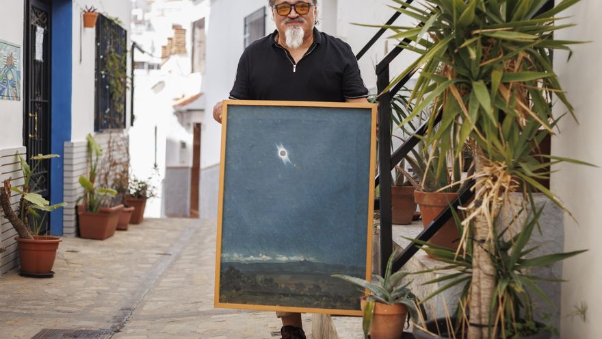 El eclipse ‘perdido’ de Simonet: el misterioso cuadro de 1905 que anticipa lo que veremos en el cielo en agosto