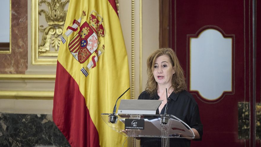 La presidenta del Congreso de los Diputados, Francina Armengol