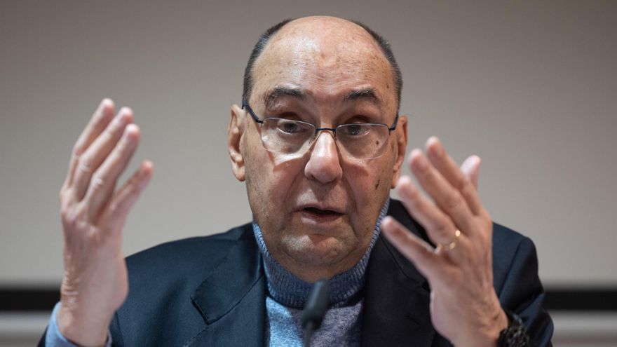Archivo - El vicepresidente del Parlamento Europeo entre 1999-2014, Alejo Vidal-Quadras, ofrece una rueda de prensa, en la Asociación de la Prensa, a 23 de febrero de 2024, en Madrid (España). El motivo de la comparecencia es para informar sobre el atenta