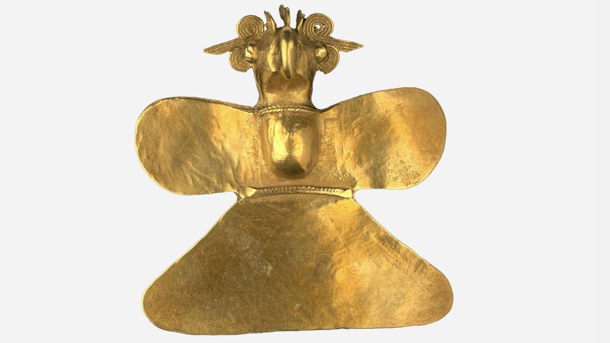 Casi 300 piezas prehispánicas, muchas de oro, han viajado de Bogotá hasta Alicante para ser exhibidas en una exposición
