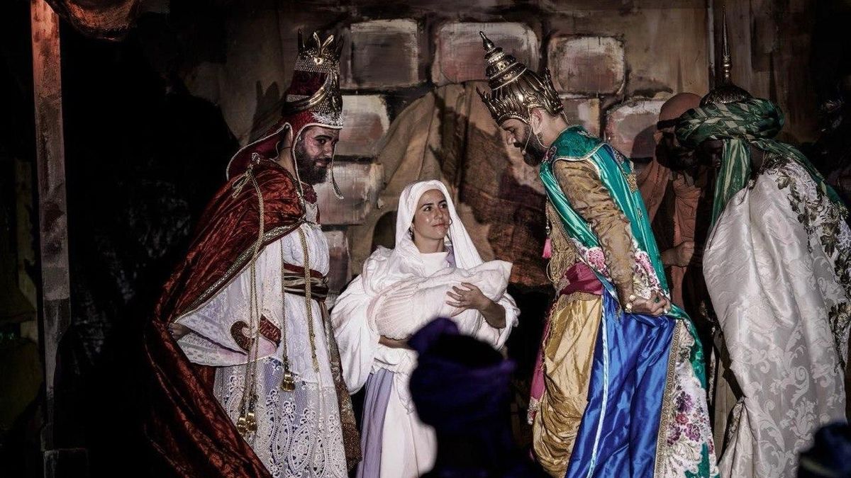 Auto de los Reyes Magos en Tejina.