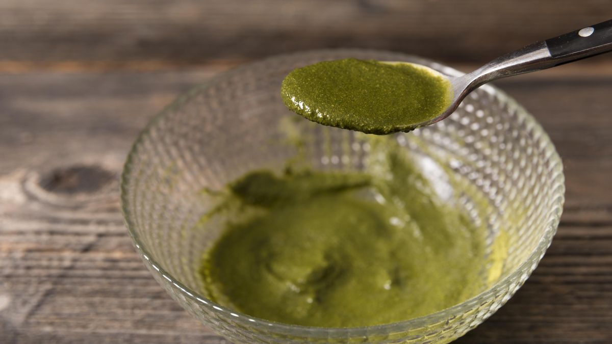 Crema de pistacho casera