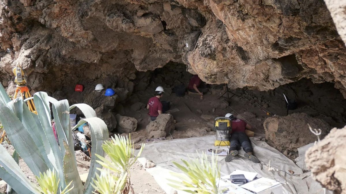 Una cueva de Buenavista revela la pervivencia guanche tras la conquista de Tenerife