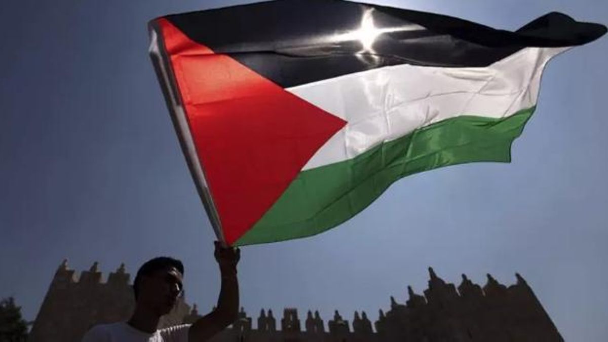 La bandera palestina. EFE