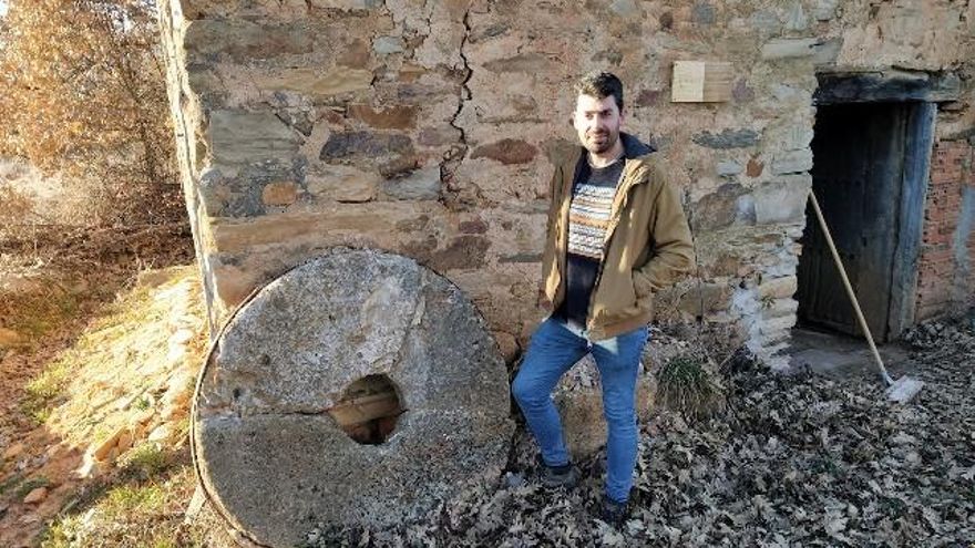 Abel Lobato en el Molino del Junquillo