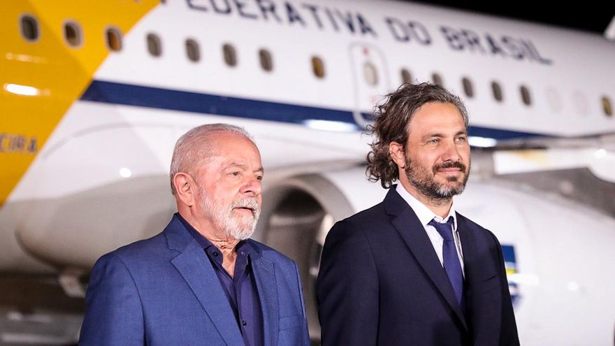 Lula llegó a la Argentina para reincorporarse a la Celac y reunirse con Alberto Fernández y Cristina Kirchner