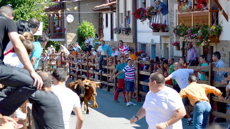 Encierros en Bárcena de Pie de Concha.