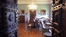 Interior de una de las estancias del Pazo de Meirás