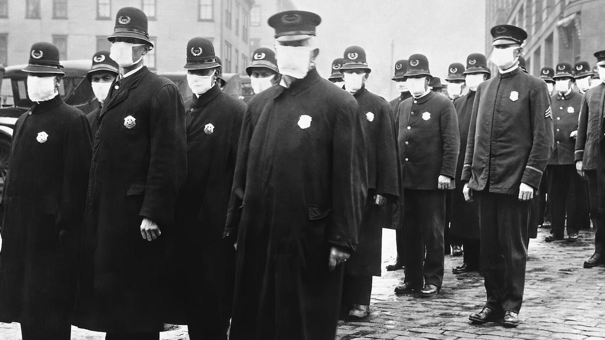 La gripe de 1918 convirtió la vida diaria en una cadena de muertes sin pausa