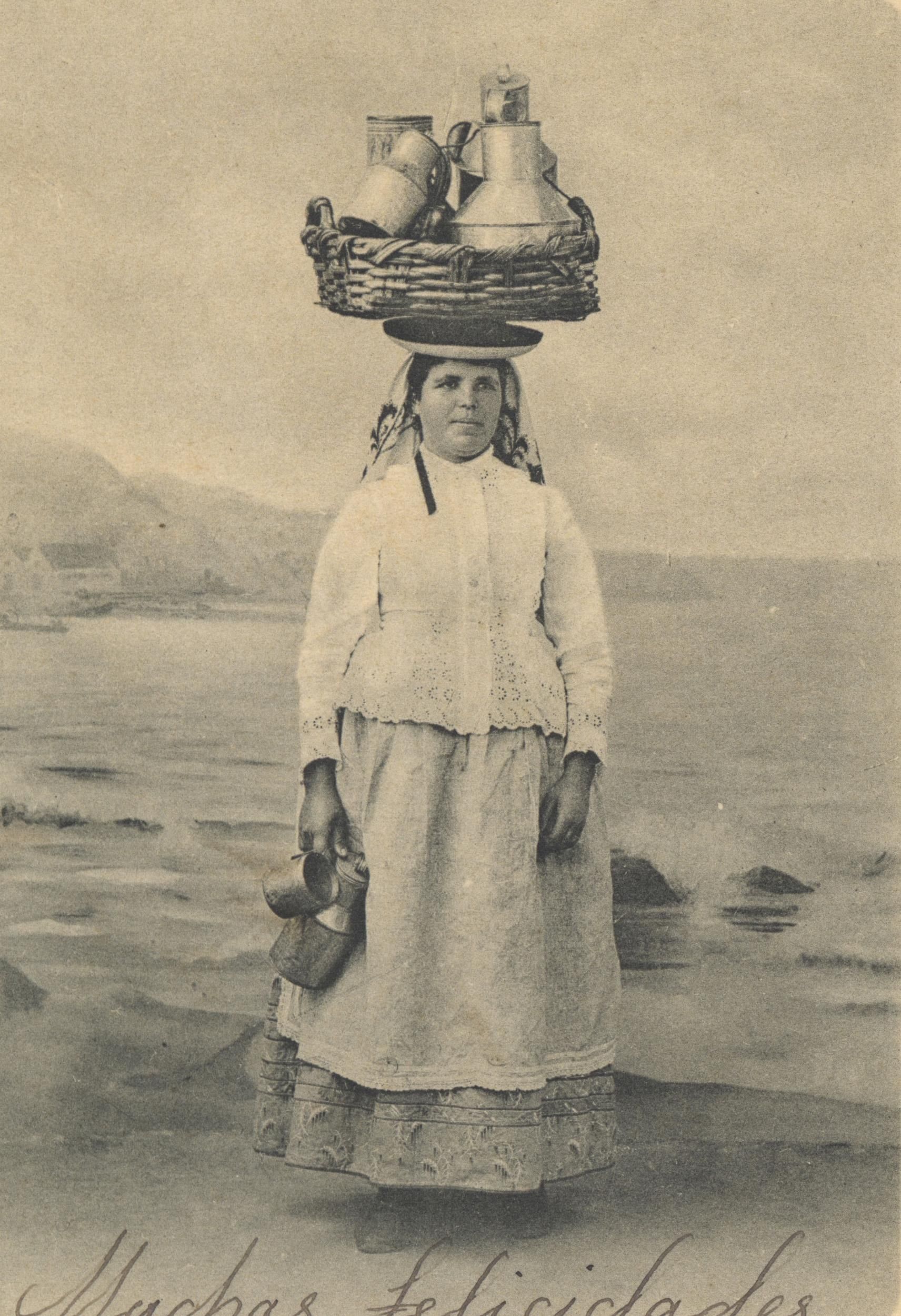 Fotos históricas de mujeres trabajadoras.(Cabildo de Gran Canaria)
