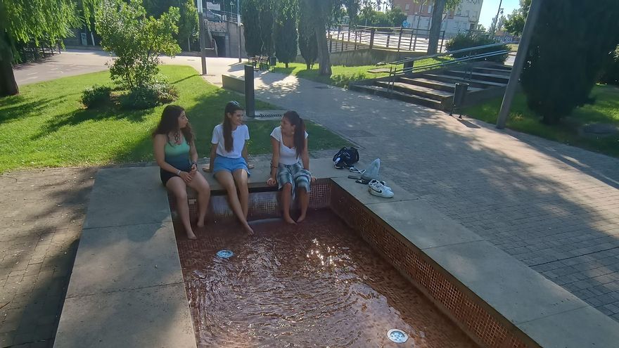 Fuente de pediluvio