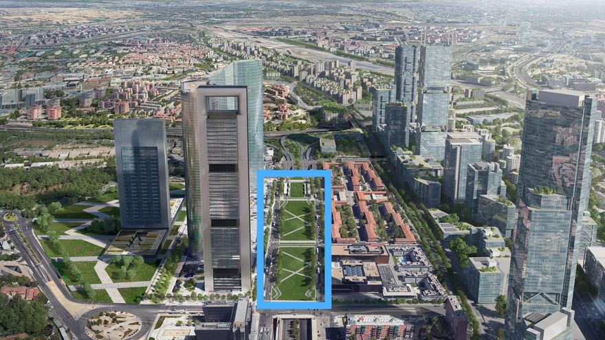 Zona donde Almeida propone el nuevo soterramiento