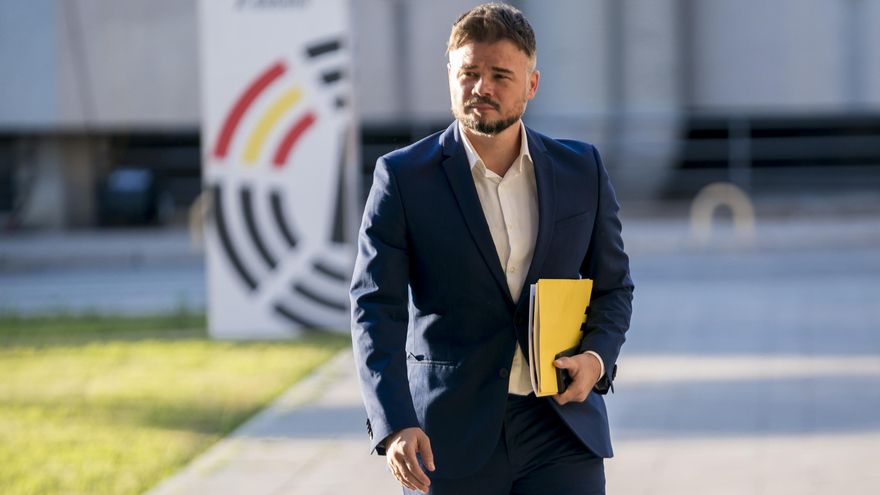 EuropaPress 5331884 portavoz erc gabriel rufian llegada debate electoral organizado rtve