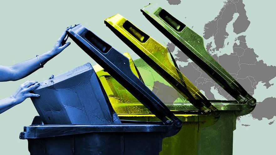 Quien más basura genera, más paga: qué hacen las ciudades europeas más exitosas en la recogida y reciclaje de residuos