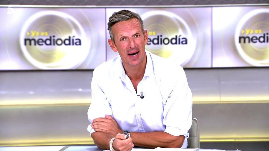 Así ha sido el debut de Joaquín Prat en 'Ya es mediodía': "Sean pacientes conmigo"