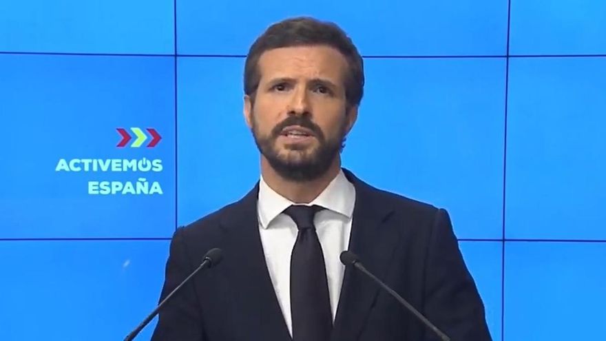 Casado avisa de que el "sectarismo" del Gobierno dificulta el apoyo del PP a las medidas sociales para la recuperación