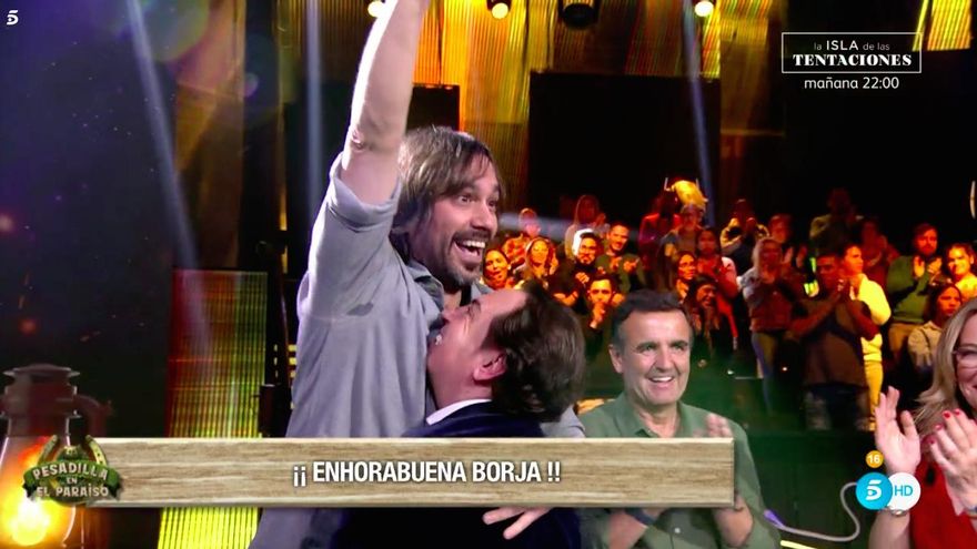"La Borja Estrada" gana 'Pesadilla en El Paraíso 2' y se confirma como rostro revelación de Telecinco