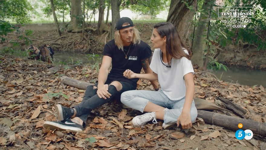 Susana con Lewis en la cita