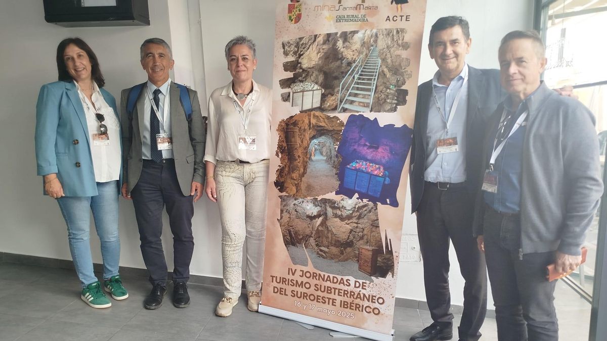 Calasparra participa en las IV Jornadas de Turismo Subterráneo del suroeste ibérico en Santa Marta