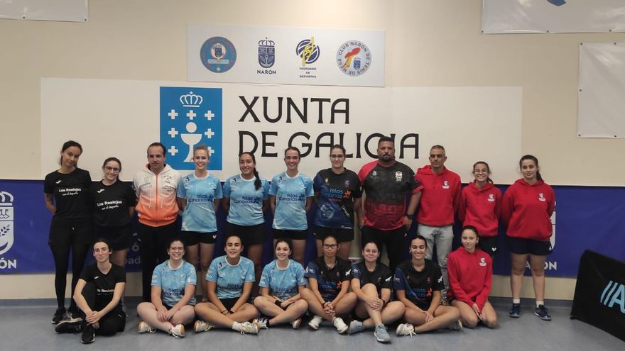 El Tenis de Mesa Defense F La Palma, tercero en Primera División tras la concentración de A Coruña