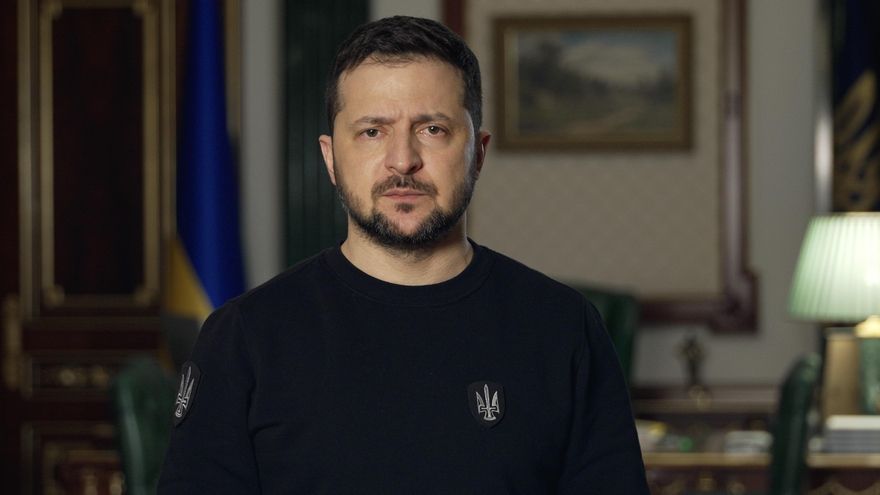 Volodimir Zelenski, presidente de Ucrania.