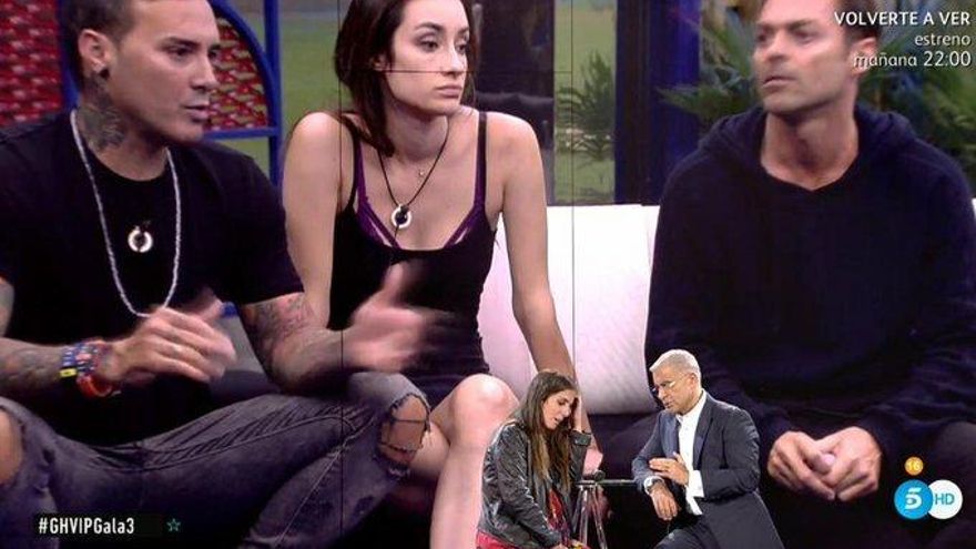 Anabel Pantoja, en plató