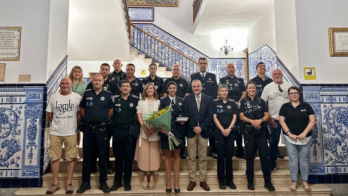Tania de Torres es la primera mujer en Castilla-La Mancha en ocupar la jefatura de una Intendencia de Policía Local