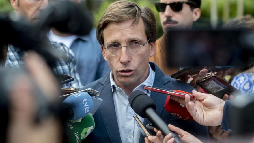 El alcalde de Madrid y candidato del PP a la reelección, José Luis Martínez-Almeida.