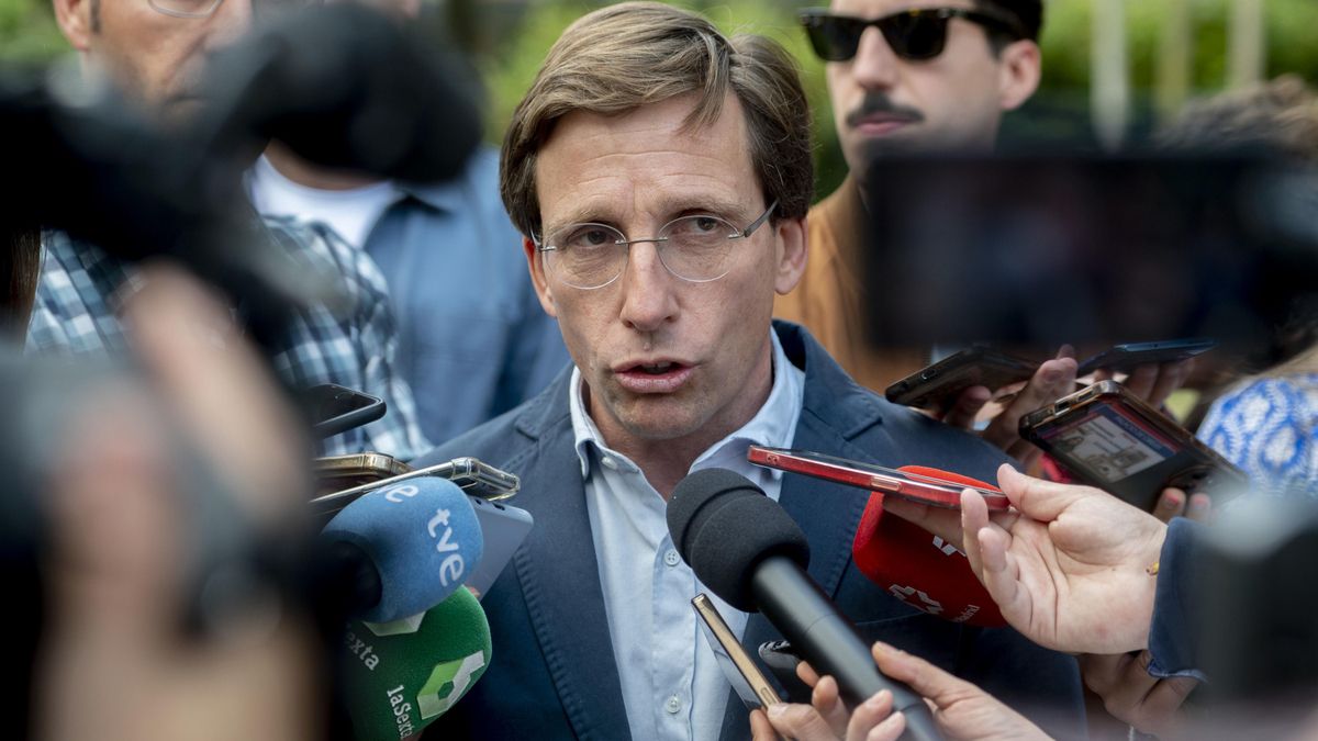 El alcalde de Madrid y candidato del PP a la reelección, José Luis Martínez-Almeida.