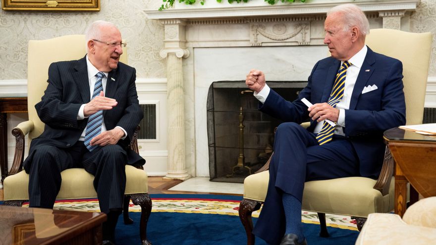 Biden intenta limar asperezas sobre Irán al recibir al presidente israelí