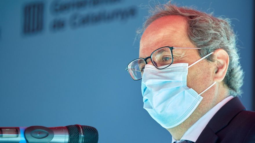 El expresident de la Generalitat Quim Torra. EFE/David Borrat/Archivo