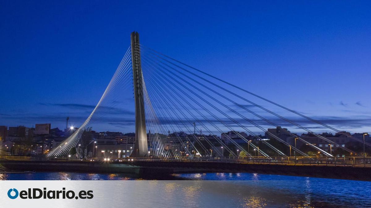 Asimétrico y con 17 pares de tirantes, este puente gallego fue considerado una de las construcciones más singulares de nuestra geografía