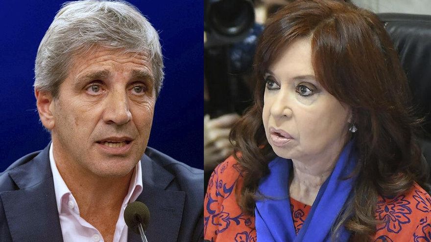 "Tenía razón tu marido": el violento cruce de Luis Caputo y Cristina Kirchner por el manejo de la deuda