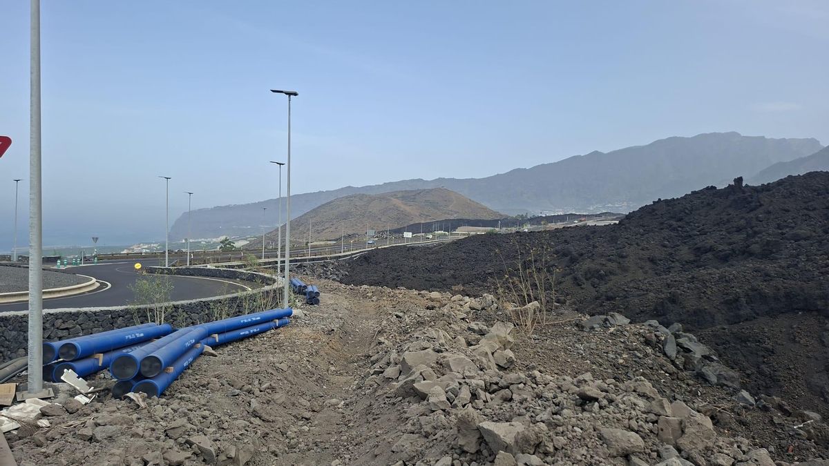 El Consejo Insular de Aguas duplicará la capacidad de transporte de agua hacia el sur de las coladas del Tajogaite