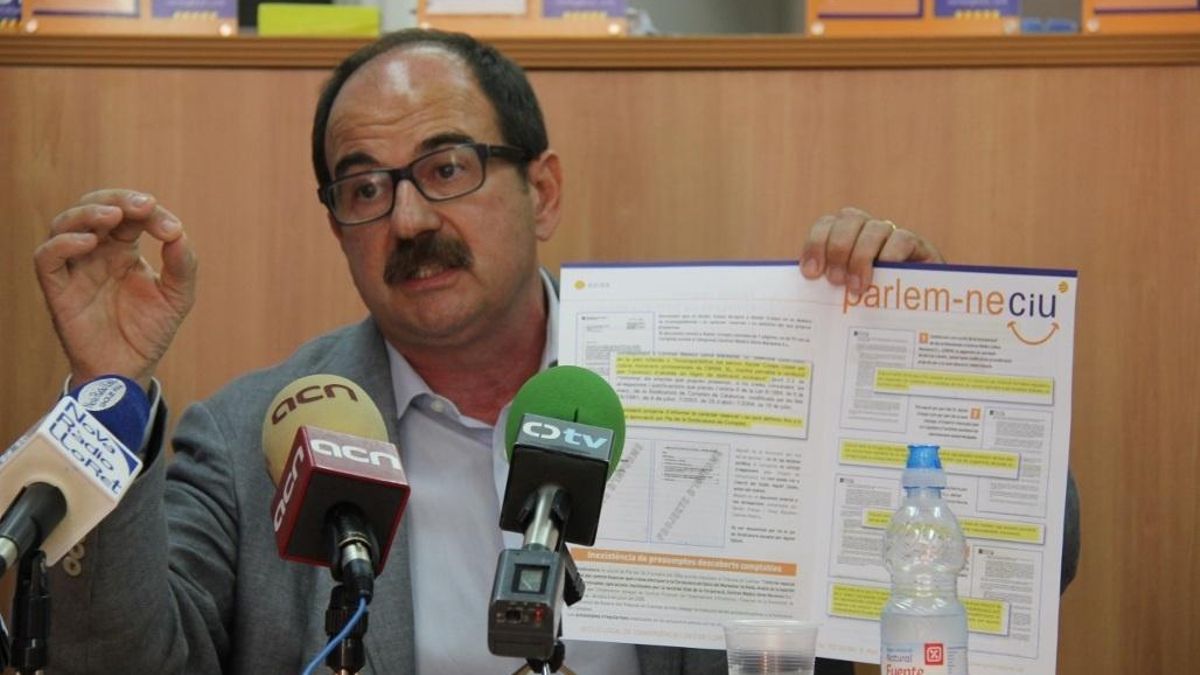 El ex-alcalde de Lloret nombrado vicepresidente de una comisión del Parlament mientras el fiscal pide investigarlo