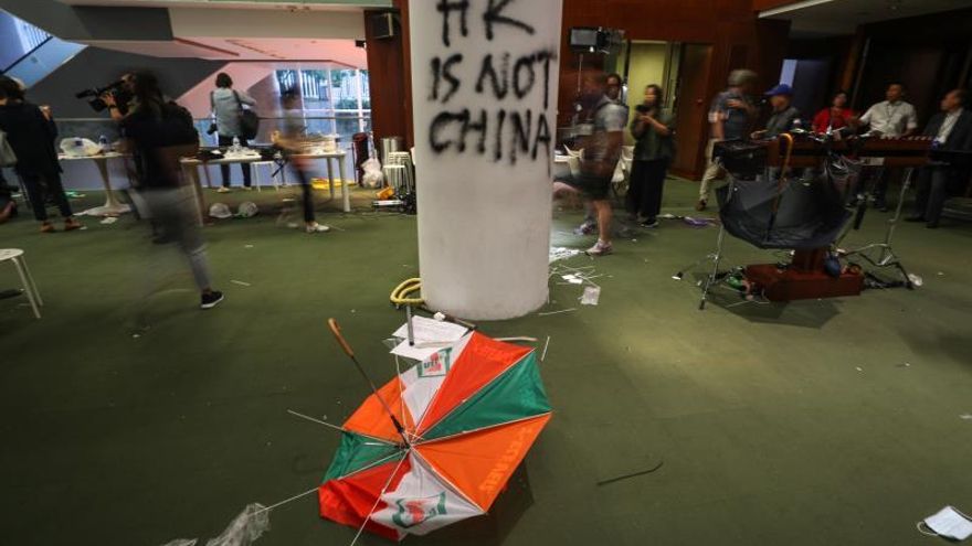 La crisis en Hong Kong dañará el desarrollo económico y social, según el diario oficial chino