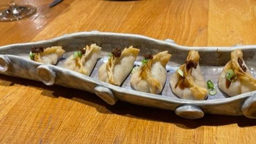 Gyoza de pulpo