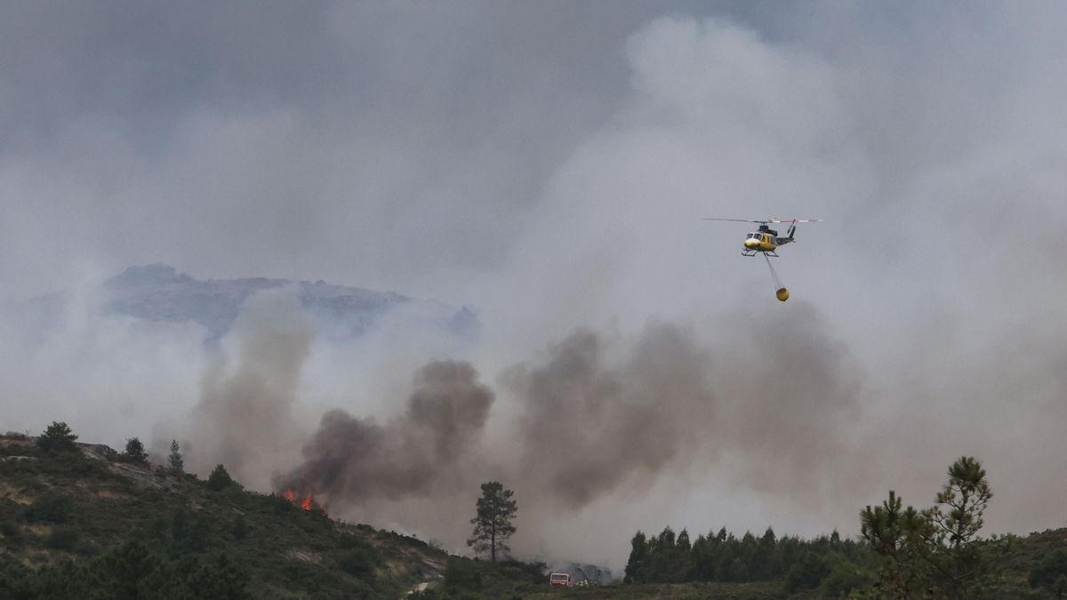 Extinguido el incendio que calcinó 53 hectáreas y afectó al Parque Natural das Fragas do Eume