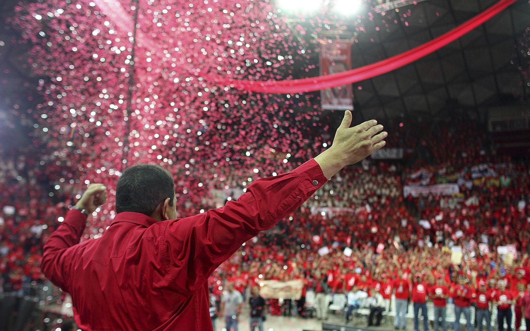 Hugo Chávez en Caracas (23 de noviembre de 2007) / AP Photo | Miraflores Press Office