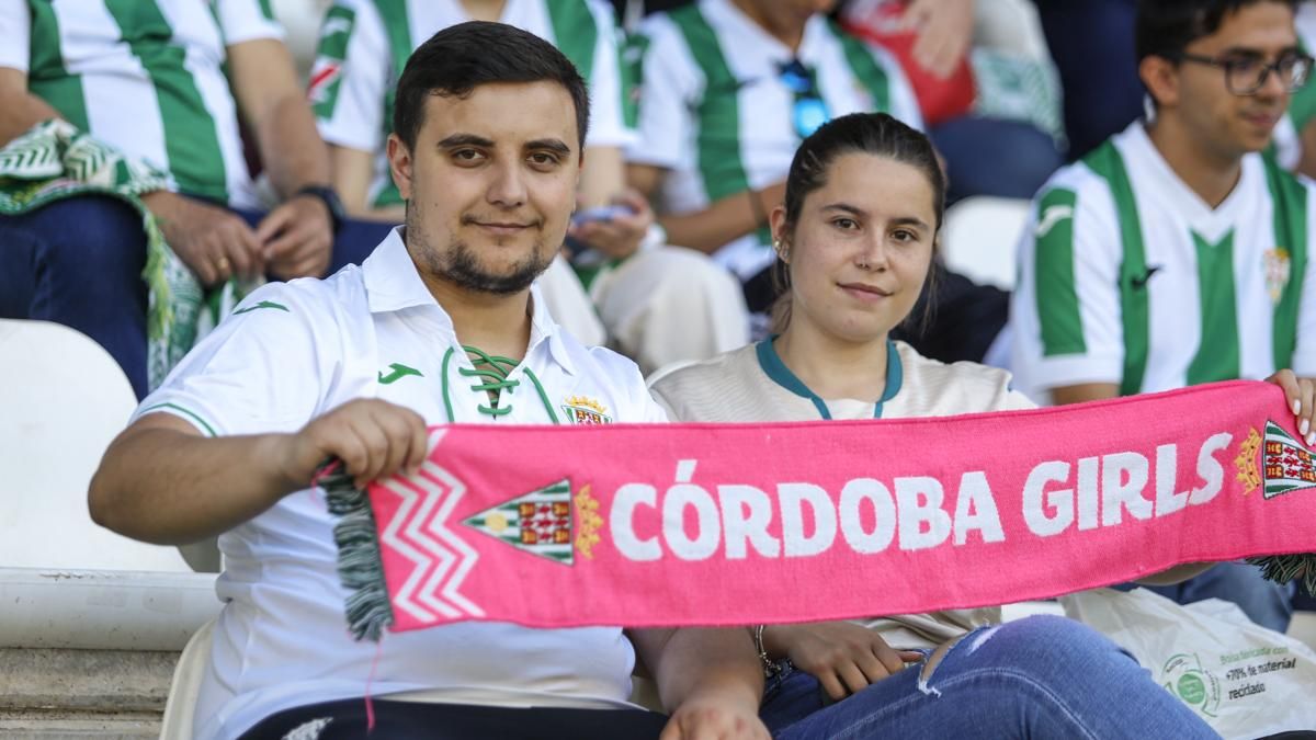 Grada Blanquiverde del Córdoba CF - Sporting de Gijón