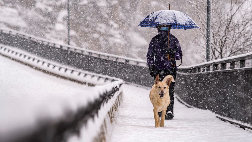 El temporal Filomena se dejará notar en toda España con mínimas de 14 grados bajo cero e Interior recomienda evitar desplazamientos