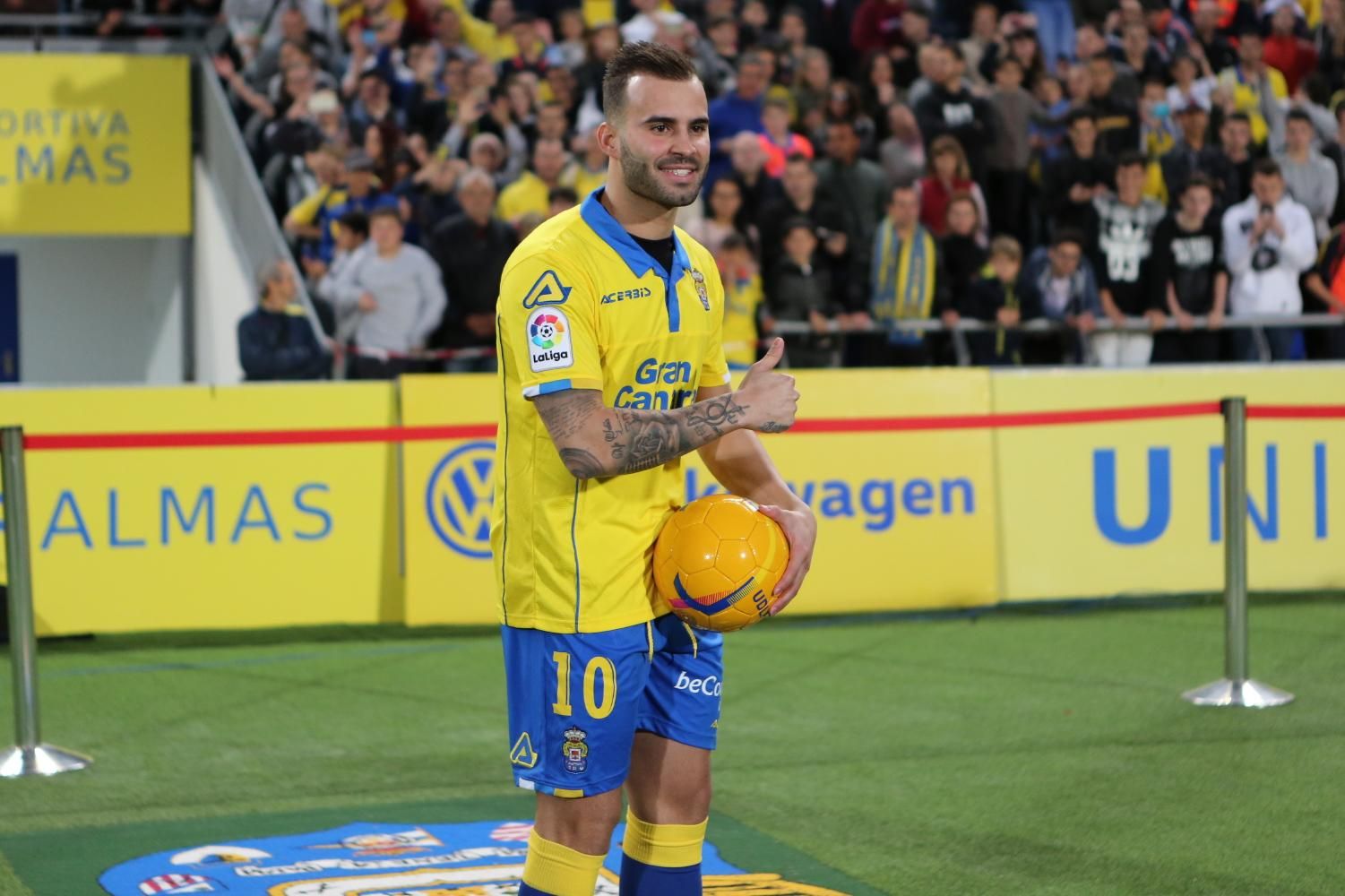 Presentación oficial de Jesé. Alejandro Ramos.
