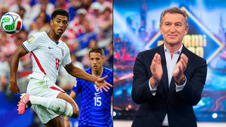 El Inglaterra-Croacia (27.2%) acapara los focos y 'El Hormiguero' (13.1%) aguanta bien en un segundo plano con Feijóo