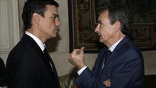 Pedro Sánchez y José Luis Rodríguez Zapatero en una imagen de archivo.