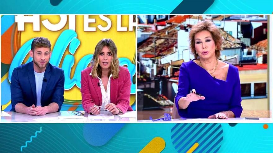 Sandra Barneda y César Muñoz dejaron sola a Ana Rosa por la pregunta que les hizo durante su relevo en Telecinco